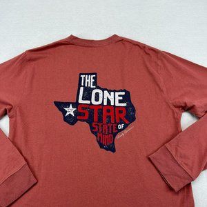 Rowdy Gentleman T-Shirt Medium Men's Texas Lone Star State Pocket Tee